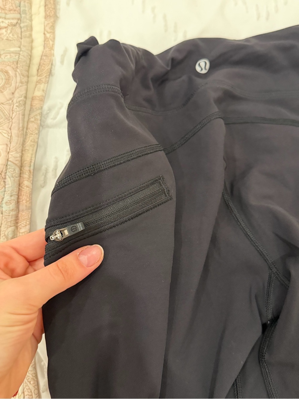 lululemon capri Black Leggings - Picture 5 of 7
